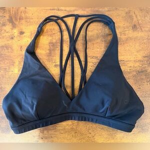 Lululemon Raise The Barre Bra, size 8, black